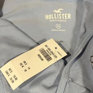 Hollister Sky Blue Zip-Up